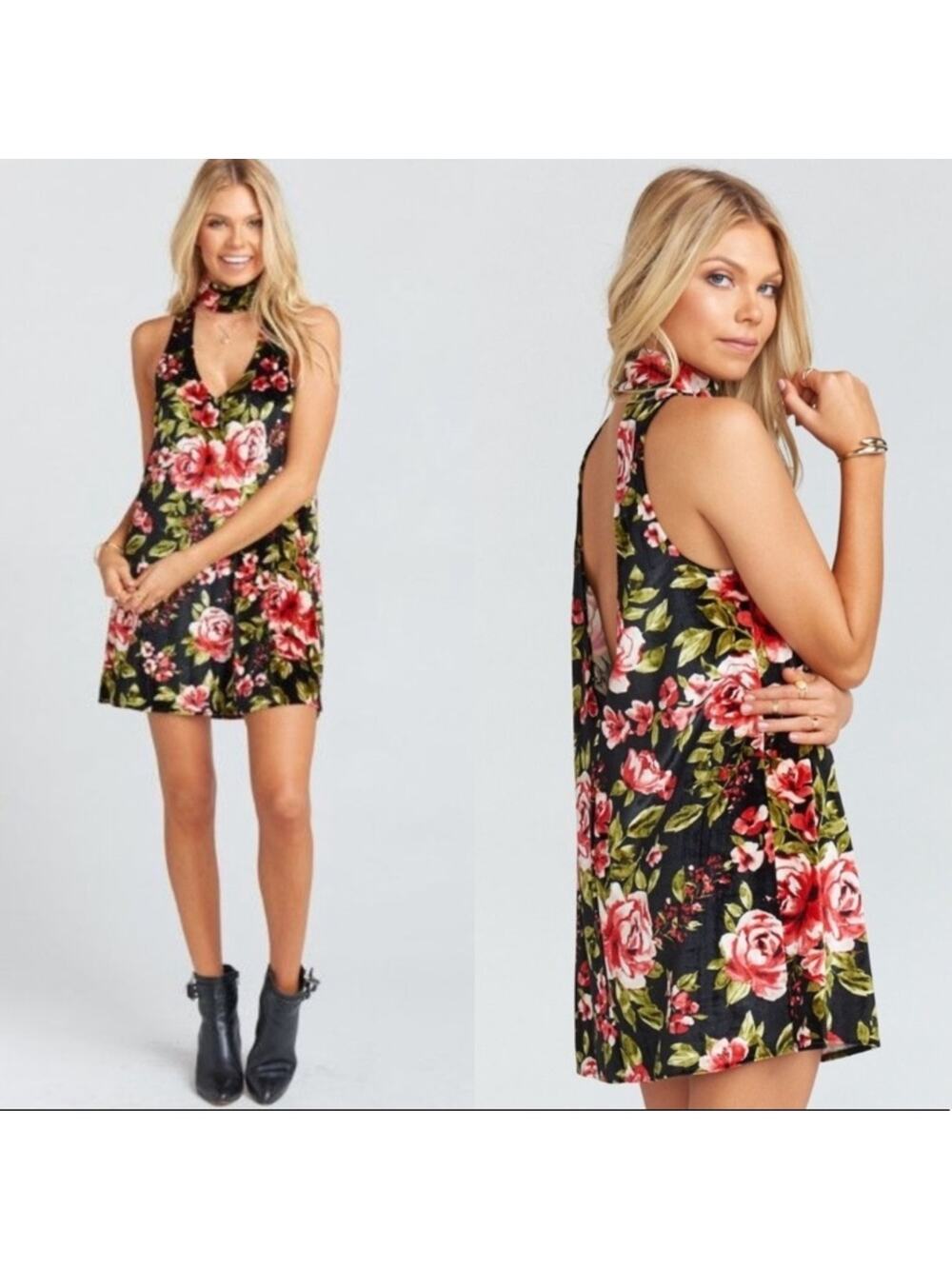 NWT Show me your mumu Friday choker dress